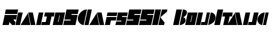 RialtoSCapsSSK BoldItalic - Download Thousands of Free Fonts at FontZone.net