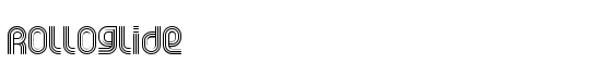 Rolloglide - Download Thousands of Free Fonts at FontZone.net