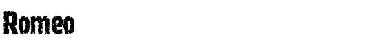 Romeo - Download Thousands of Free Fonts at FontZone.net