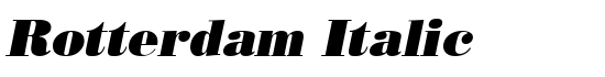 Rotterdam Italic - Download Thousands of Free Fonts at FontZone.net