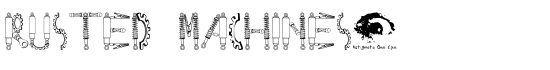 Rusted MachineSW - Download Thousands of Free Fonts at FontZone.net