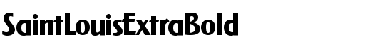 SaintLouisExtraBold - Download Thousands of Free Fonts at FontZone.net