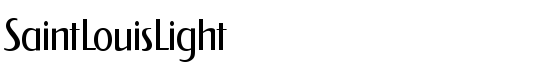 SaintLouisLight - Download Thousands of Free Fonts at FontZone.net