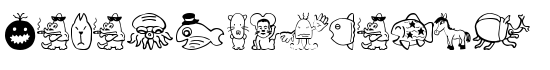 SakabeAnimal02 - Download Thousands of Free Fonts at FontZone.net