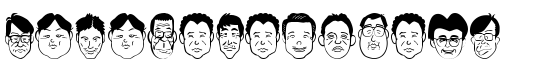 SakabePeople03 - Download Thousands of Free Fonts at FontZone.net