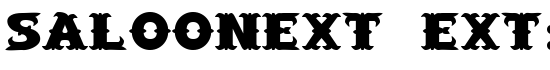SaloonExt Ext:001.001 - Download Thousands of Free Fonts at FontZone.net
