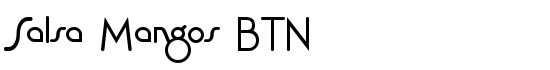 Salsa Mangos BTN - Download Thousands of Free Fonts at FontZone.net