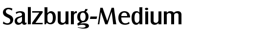 Salzburg-Medium - Download Thousands of Free Fonts at FontZone.net