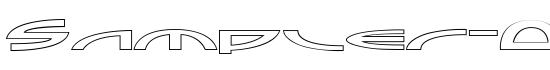 Sampler-Outline - Download Thousands of Free Fonts at FontZone.net