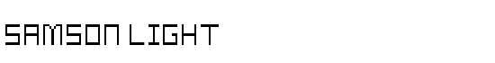 Samson Light - Download Thousands of Free Fonts at FontZone.net