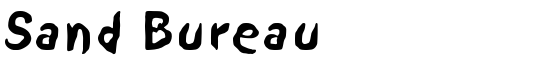 Sand Bureau - Download Thousands of Free Fonts at FontZone.net