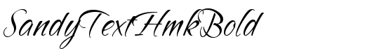 SandyTextHmkBold - Download Thousands of Free Fonts at FontZone.net
