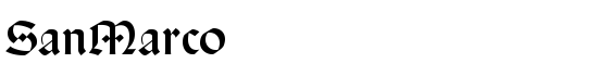 SanMarco - Download Thousands of Free Fonts at FontZone.net