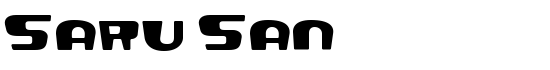 Saru-San - Download Thousands of Free Fonts at FontZone.net