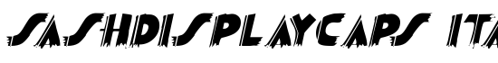 SashDisplayCaps Italic - Download Thousands of Free Fonts at FontZone.net