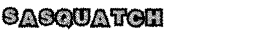 Sasquatch - Download Thousands of Free Fonts at FontZone.net