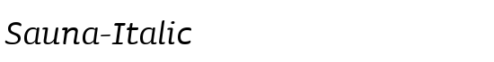 Sauna-Italic - Download Thousands of Free Fonts at FontZone.net