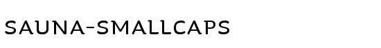 Sauna-SmallCaps - Download Thousands of Free Fonts at FontZone.net