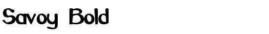 Savoy Bold - Download Thousands of Free Fonts at FontZone.net