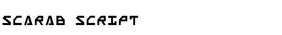Scarab Script - Download Thousands of Free Fonts at FontZone.net