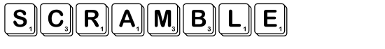 Scramble - Download Thousands of Free Fonts at FontZone.net