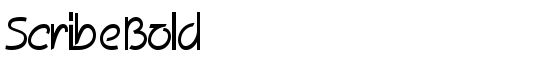 Scribe Bold - Download Thousands of Free Fonts at FontZone.net