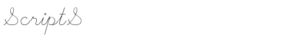ScriptS - Download Thousands of Free Fonts at FontZone.net
