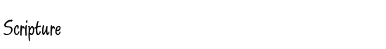 Scripture - Download Thousands of Free Fonts at FontZone.net