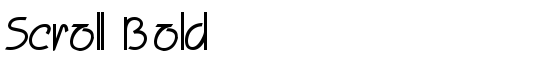 Scroll Bold - Download Thousands of Free Fonts at FontZone.net