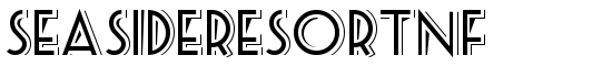 SeasideResortNF - Download Thousands of Free Fonts at FontZone.net