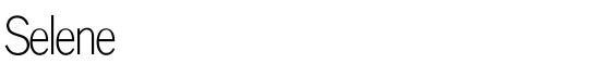 Selene - Download Thousands of Free Fonts at FontZone.net