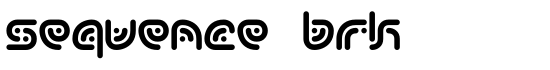 Sequence BRK - Download Thousands of Free Fonts at FontZone.net
