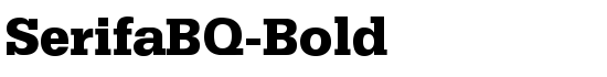 SerifaBQ-Bold - Download Thousands of Free Fonts at FontZone.net