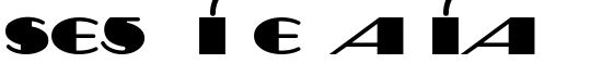 Sesquipedalian - Download Thousands of Free Fonts at FontZone.net