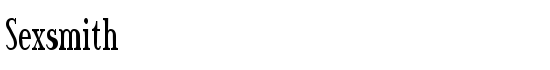 Sexsmith - Download Thousands of Free Fonts at FontZone.net