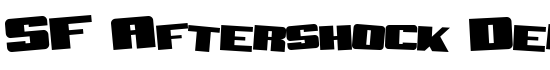 SF Aftershock Debris Solid - Download Thousands of Free Fonts at FontZone.net
