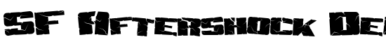 SF Aftershock Debris - Download Thousands of Free Fonts at FontZone.net