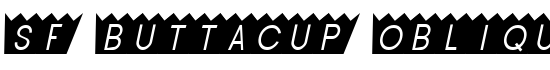 SF Buttacup Oblique - Download Thousands of Free Fonts at FontZone.net