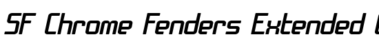 SF Chrome Fenders Extended Oblique - Download Thousands of Free Fonts at FontZone.net