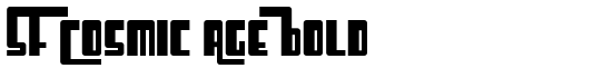 SF Cosmic Age Bold - Download Thousands of Free Fonts at FontZone.net