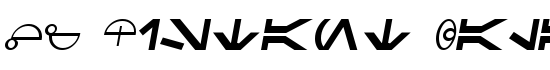 SF Distant Galaxy Symbols Italic - Download Thousands of Free Fonts at FontZone.net