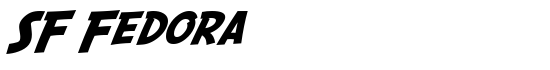 SF Fedora - Download Thousands of Free Fonts at FontZone.net