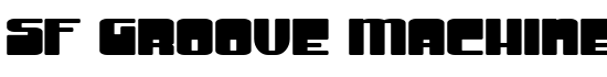 SF Groove Machine ExtUpright Bold - Download Thousands of Free Fonts at FontZone.net