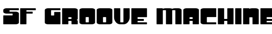 SF Groove Machine ExtUpright - Download Thousands of Free Fonts at FontZone.net