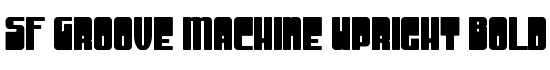 SF Groove Machine Upright Bold - Download Thousands of Free Fonts at FontZone.net
