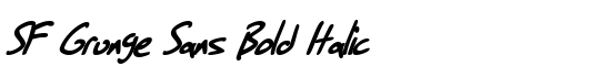 SF Grunge Sans Bold Italic - Download Thousands of Free Fonts at FontZone.net