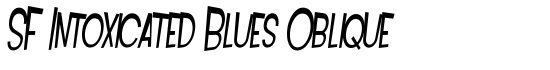 SF Intoxicated Blues Oblique - Download Thousands of Free Fonts at FontZone.net