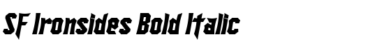 SF Ironsides Bold Italic - Download Thousands of Free Fonts at FontZone.net