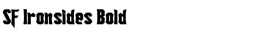 SF Ironsides Bold - Download Thousands of Free Fonts at FontZone.net