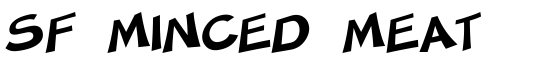 SF Minced Meat - Download Thousands of Free Fonts at FontZone.net